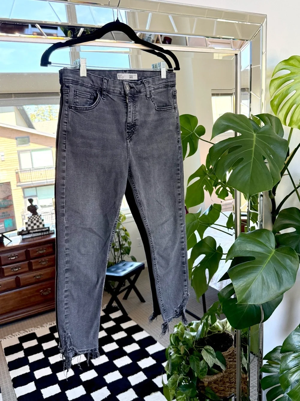 Topshop | Jaimie Raw Hem Jeans
